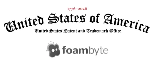 United States Patent and Trademark Office registration document for the Foambyte trademark